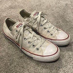 White Low Top Converse